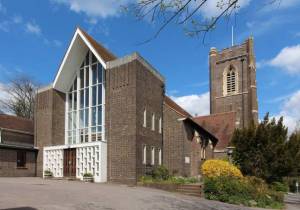 Narthex completed 1964