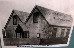 Mission Room that became the original church